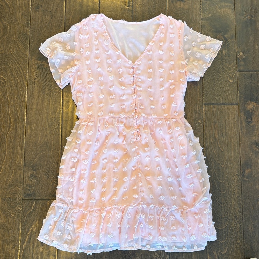 Charming Pink Women’s Dress